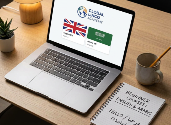 Beginner courses in English and Arabic at Zuguboy Online School